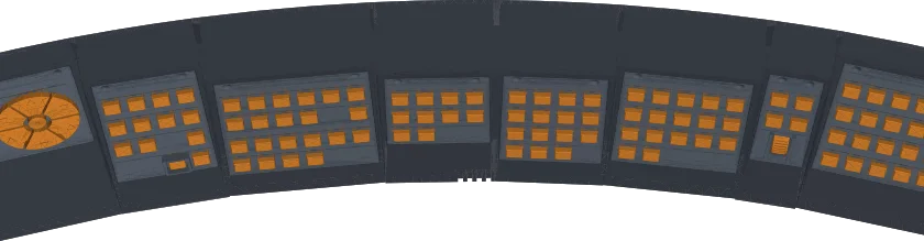 Top render of the SC-MFD prototype