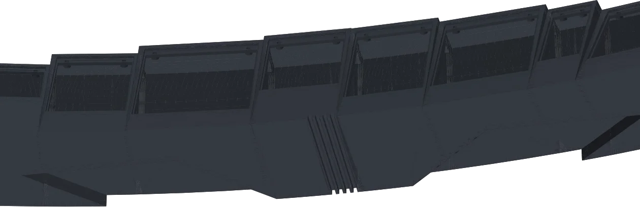 Underside render of the SC-MFD prototype, showing the USB-C port